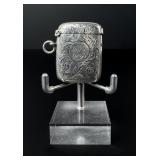 Edwardian Sterling Match Safe Vesta Case