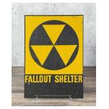 US Department of Defense Fallout Shelter Sign