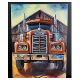 Jeshua de Los Angeles Murillo Truck Oil Painting