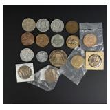 Collection of Table Medals and Tokens