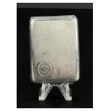 1928 Sterling Silver Cigarette Case
