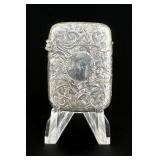 Victorian Sterling Match Safe Vesta Case