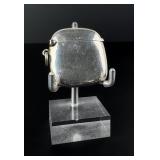 1919 Sterling Silver English Match Safe Vesta Case