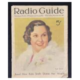 1935 Radio Guide Magazine