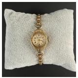 Art Deco Bulova Gold Filled Ladies Watch