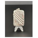Victorian Sterling Match Safe Vesta Case