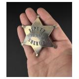 Yolo County California Deputy Sheriff Star Badge