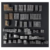 Collection of Letterpress Typeset Blocks