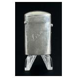 1876 George Unite Sterling Match Safe Vesta Case