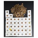 $6.30 Face Value Wheat and Steel Pennies