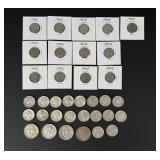 Collection of US Coins with Silver Content