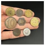 Collection of Antique Trade Tokens
