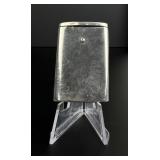 1925 Sterling Silver Sliding Cigarette Case