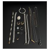 Collection of Sterling Silver Jewelry