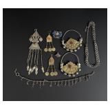 Collection of Afghan Kuchi Bedouin Jewelry