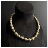 Chinese Cloisonne Enamel Necklace