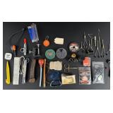 Collection of Fly Fishing Fly Tying Tools
