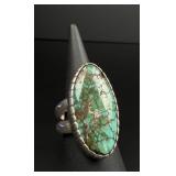 Navajo Sterling Silver Turquoise Ring
