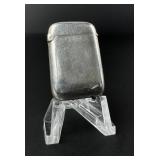 Victorian Sterling Match Safe Vesta Case