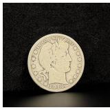 1914 S Barber Silver Half Dollar Coin