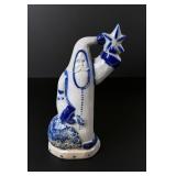 Eldreth Pottery Salt Glazed Santa Claus