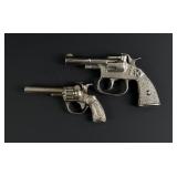 Kilgore Bob Spy Cast Iron Cap Gun Pistols