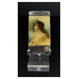 Houston Insurance Indiana Celluloid Match Safe