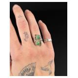 Navajo Sterling Silver Turquoise Ring