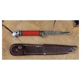 Western Red Handle Trout and Bird Knife