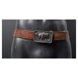 1984 Siskiyou Buffalo Belt and Buckle