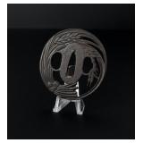 Antique Japanese Samurai Sword Iron Tsuba