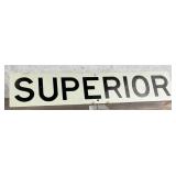 Superior Montana Railroad Station Marker Sign