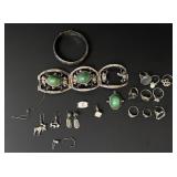 Collection of Sterling Silver Jewelry Findings