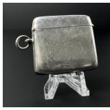 Edwardian Sterling Match Safe Vesta Case