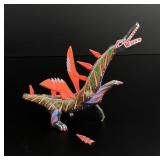 Oaxacan Alebrije Dragon Wood Carving
