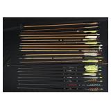 Collection of Archery Arrows