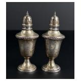 Sterling Silver Weighted Salt & Pepper Shakers