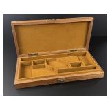 Fitted Walnut Revolver Case Box
