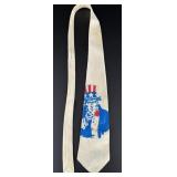 Vintage Uncle Sam Patriotic Fuck Communism Necktie