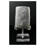 1921 English Sterling Silver Cigarette Case