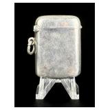 Edwardian Sterling Match Safe Vesta Case
