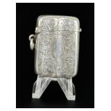 Sterling Match Safe Vesta Case