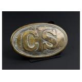 Civil War Confederate Belt Buckle