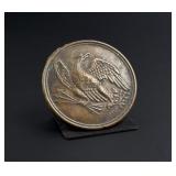 Civil War Union Cartridge Box Eagle Breastplate