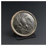 Civil War Union Cartridge Box Eagle Breastplate