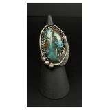Navajo Sterling Silver Turquoise Ring