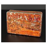 Lambert and Butler Log Cabin Tobacco Tin