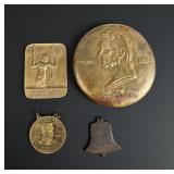 Collection of Table Medals and Badges