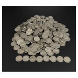Collection of 360 Unsorted Buffalo Nickels