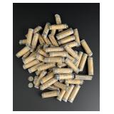 Approximately $130 Face Value Rolled Nickels